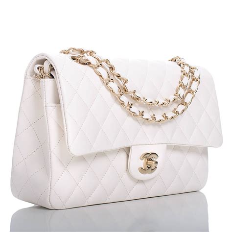 white coco chanel purse|coco chanel purses prices.